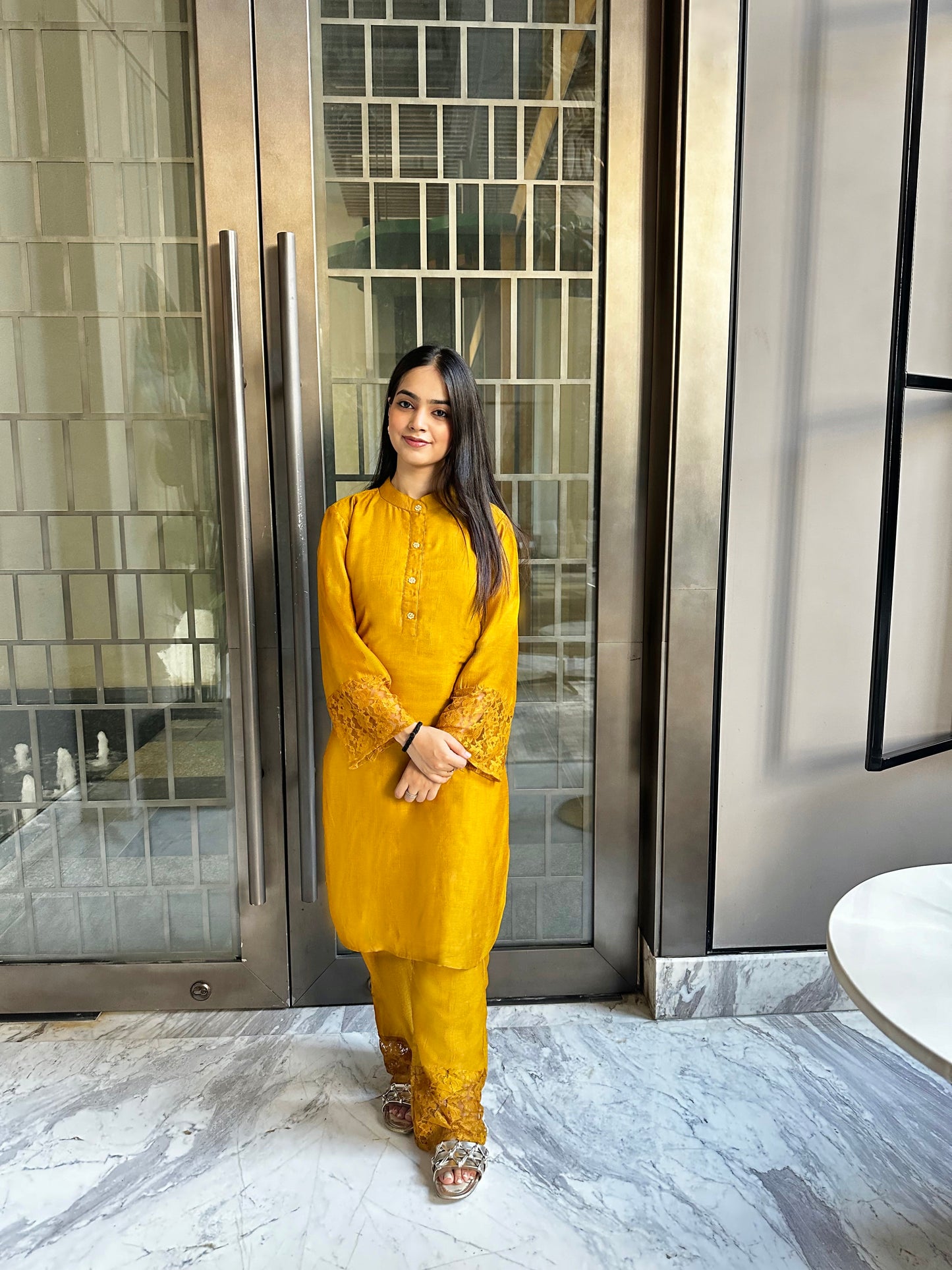 Amber Aura Kurta Set