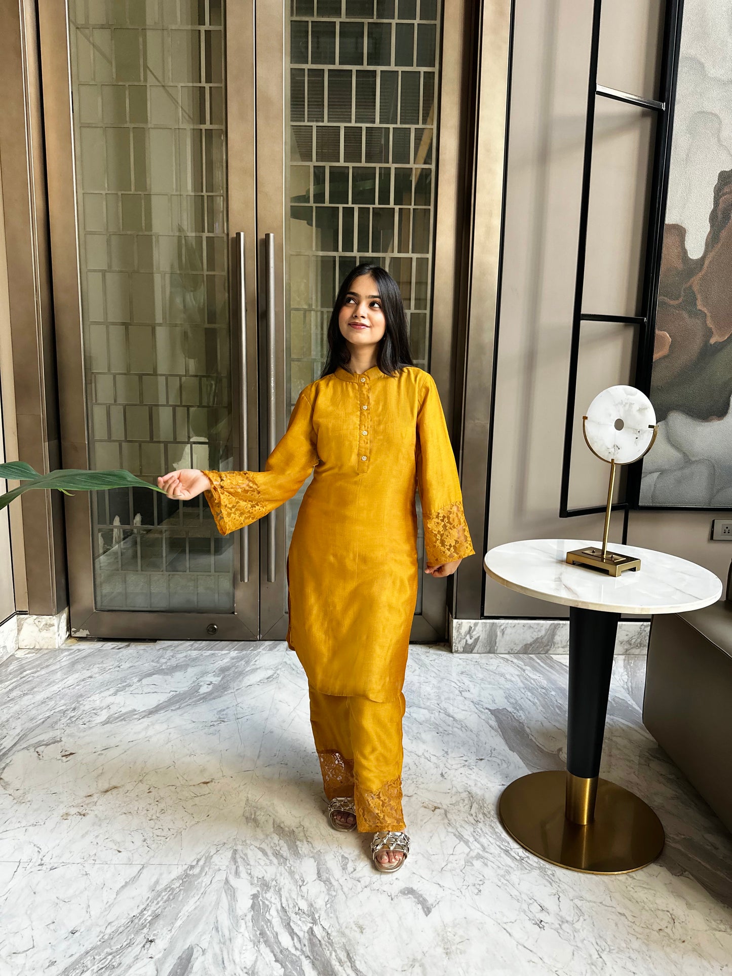 Amber Aura Kurta Set