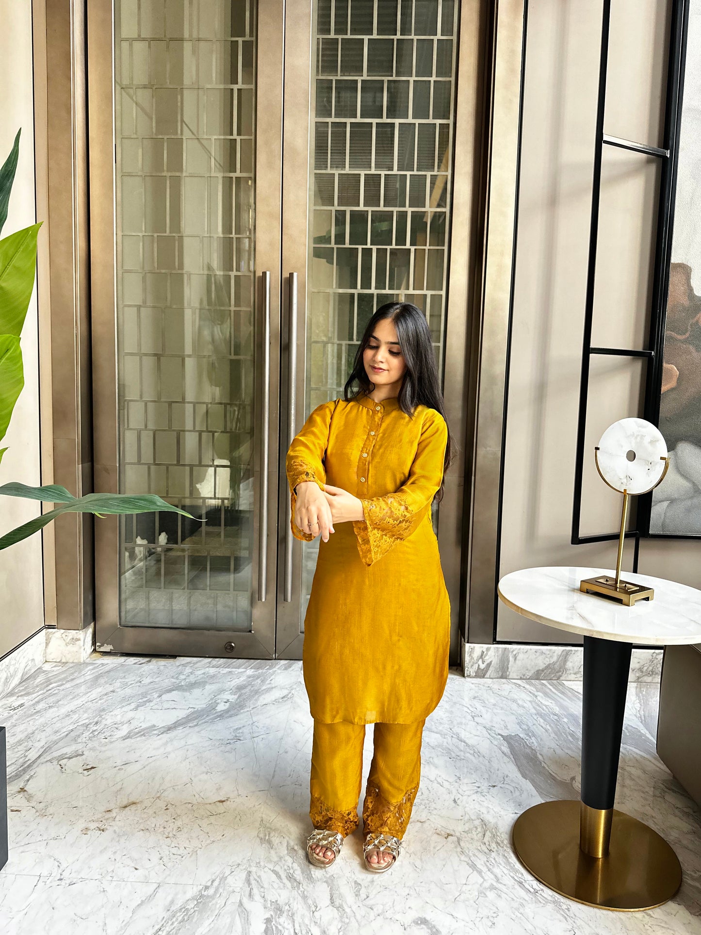 Amber Aura Kurta Set