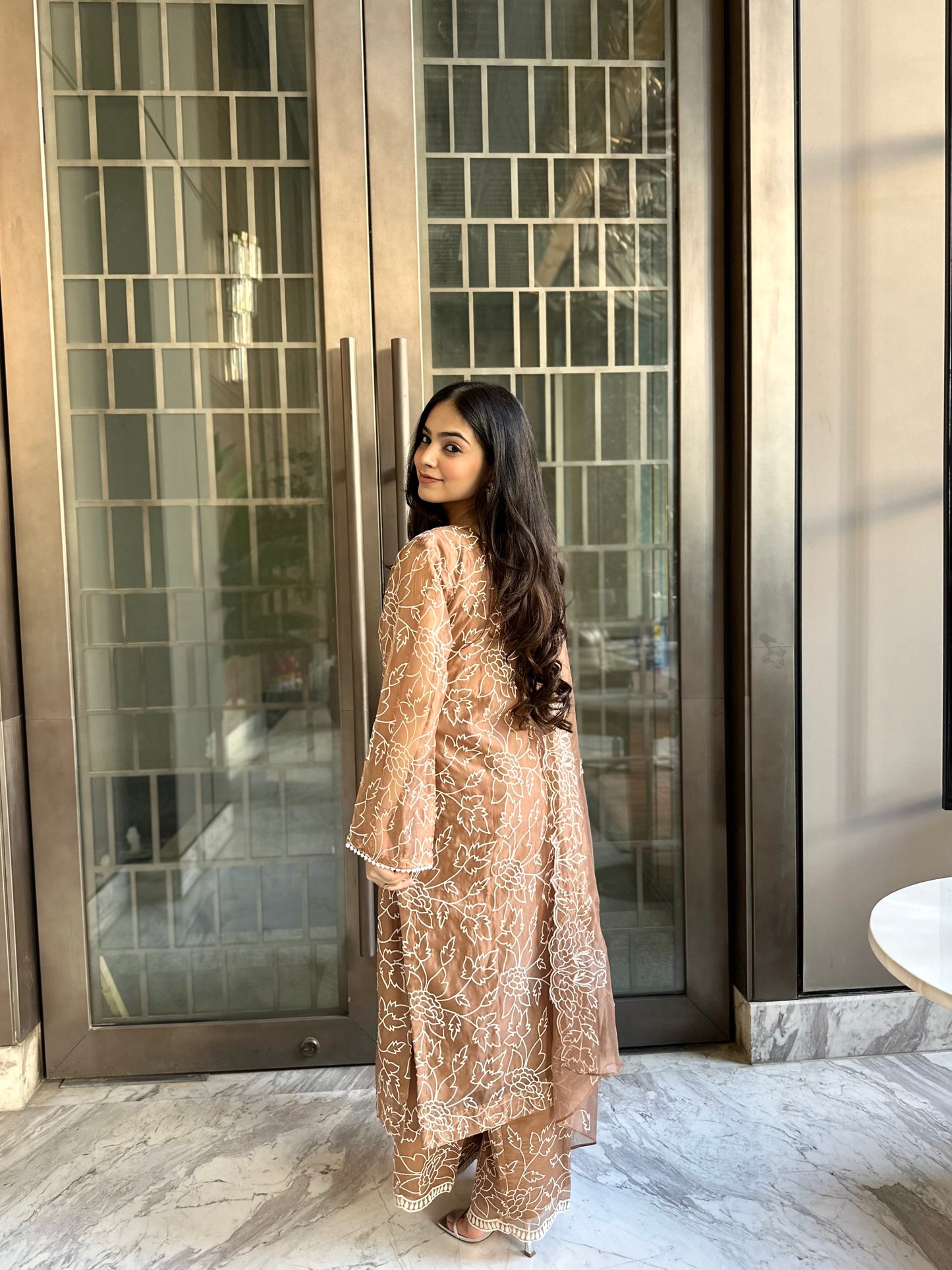 Mocha Mirage Suit Set