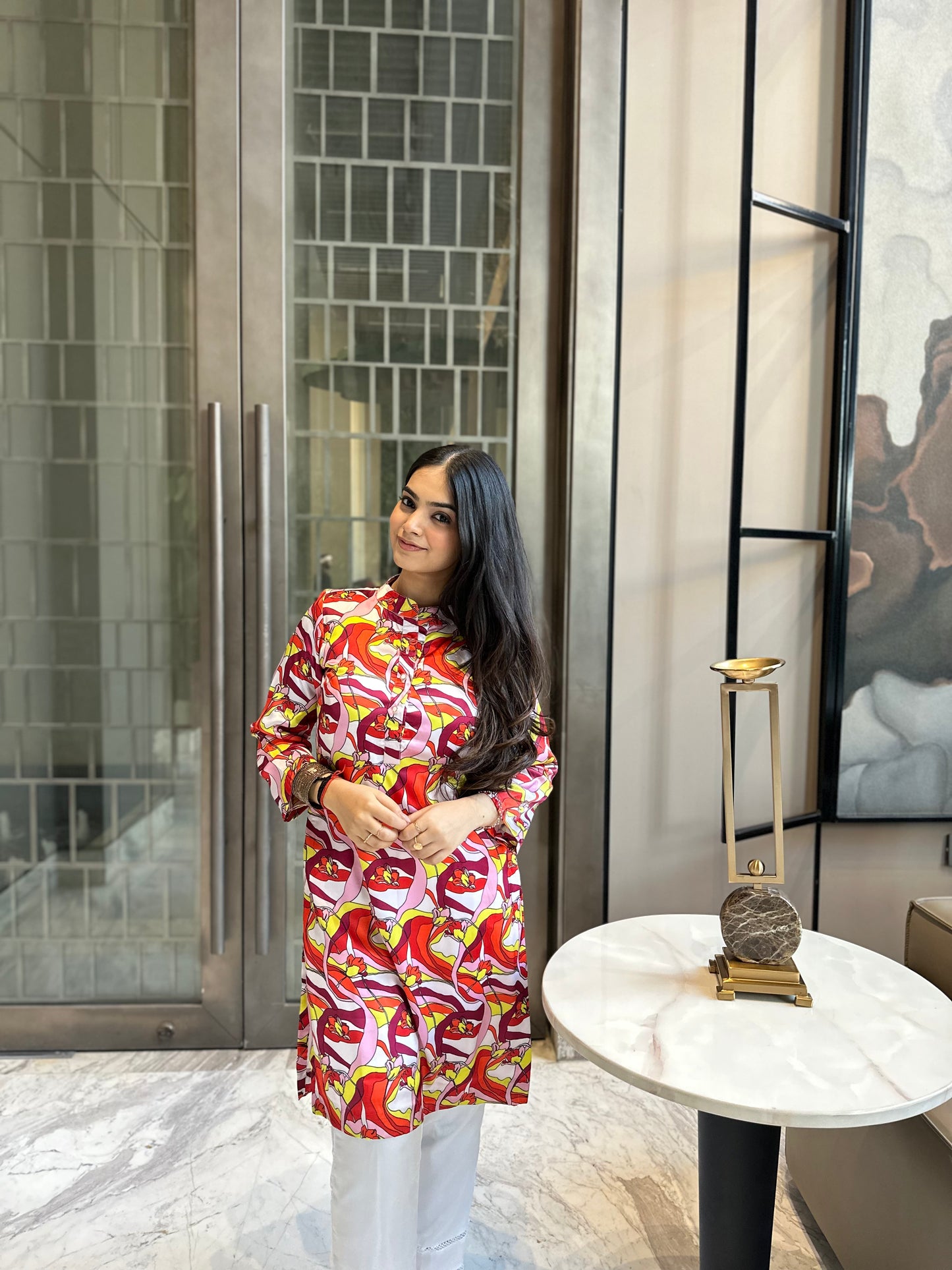 Vibrant Hues Kurta Set