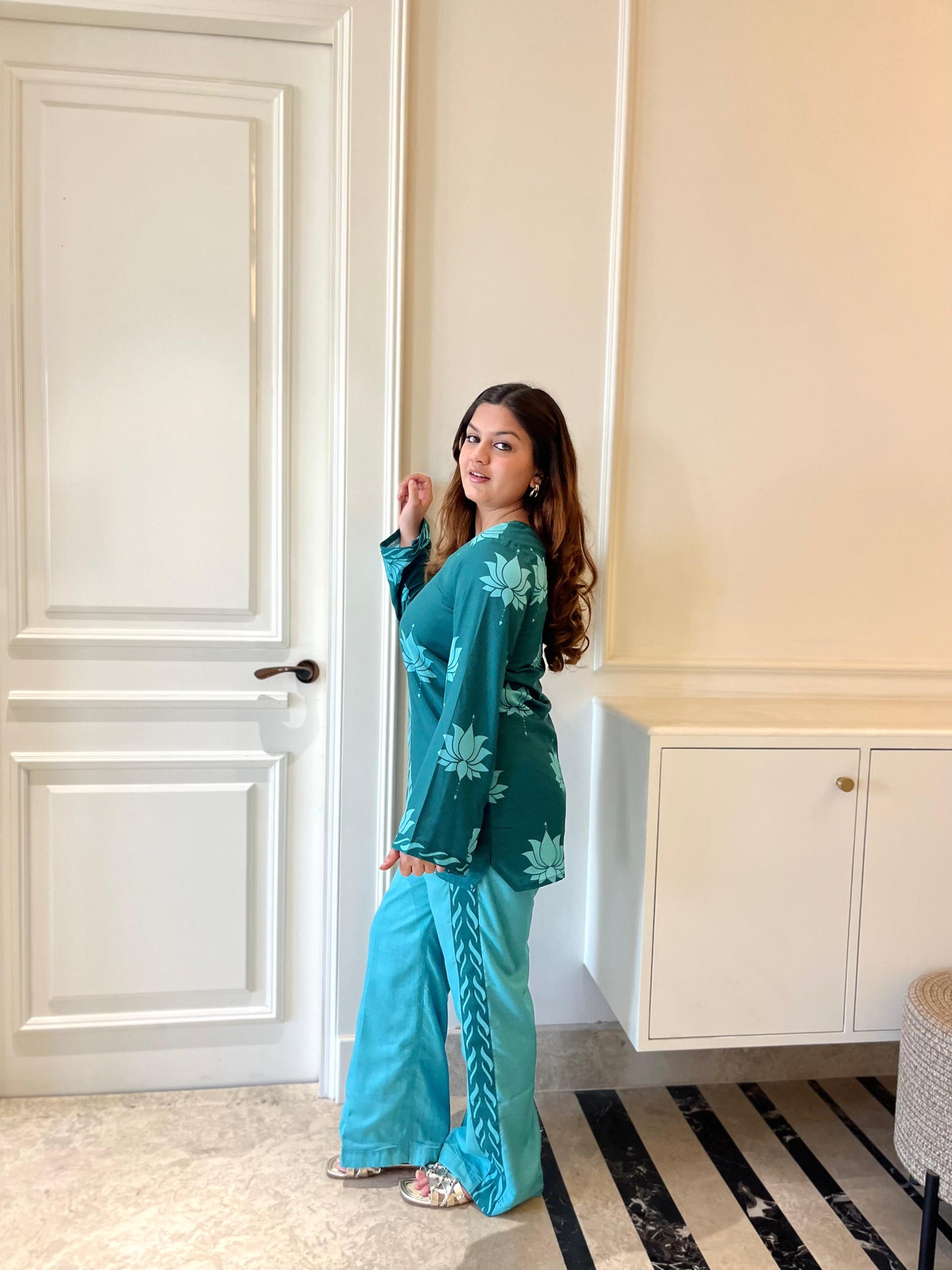 Twilight Teal Coord Set