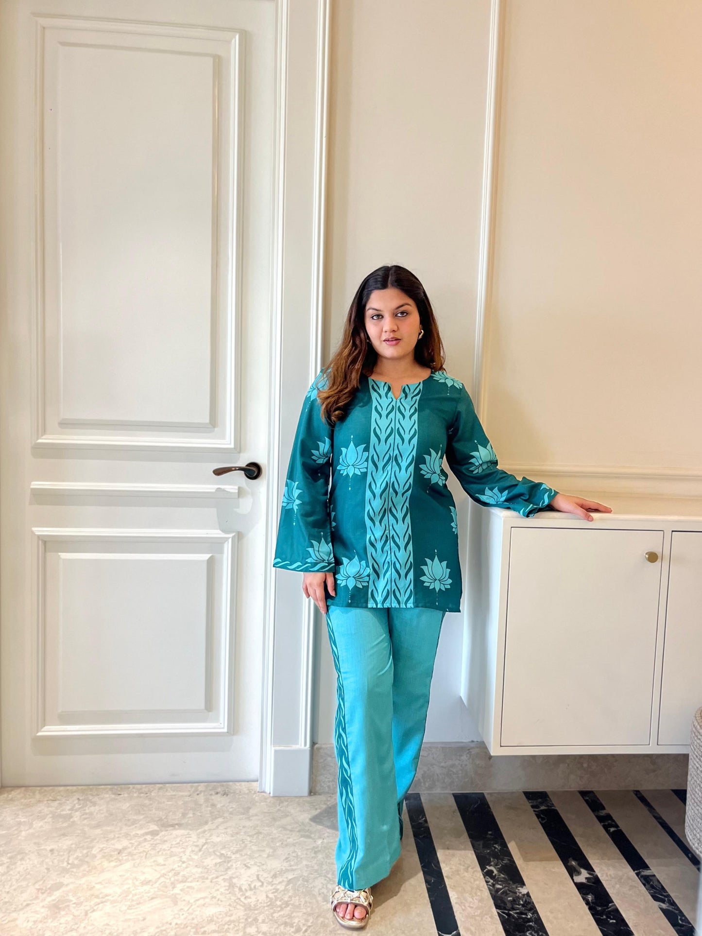 Twilight Teal Coord Set