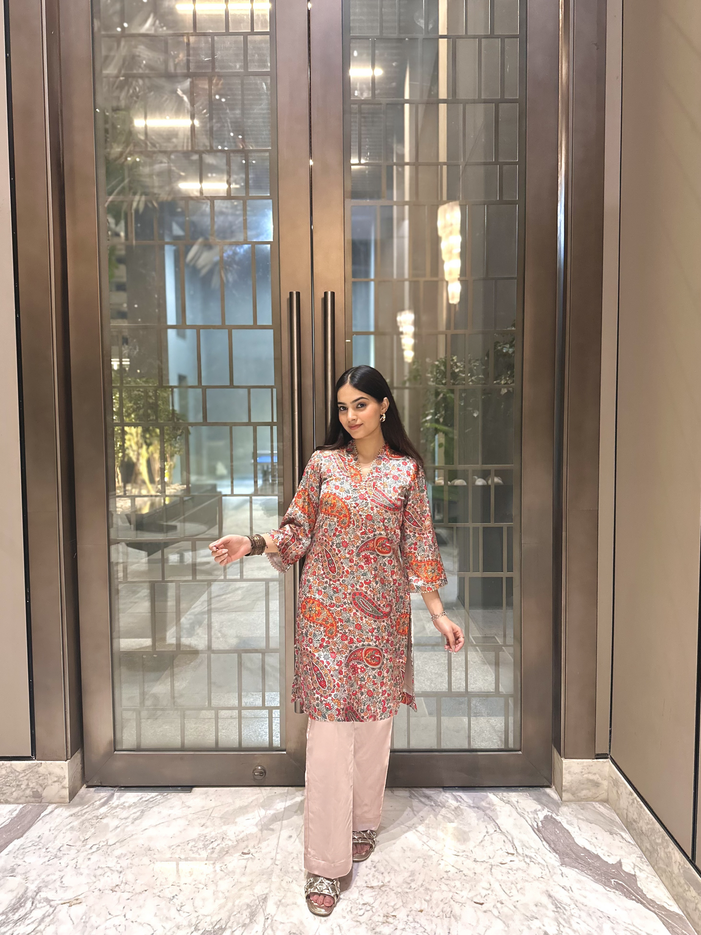 Sunset Paisley Coord Set