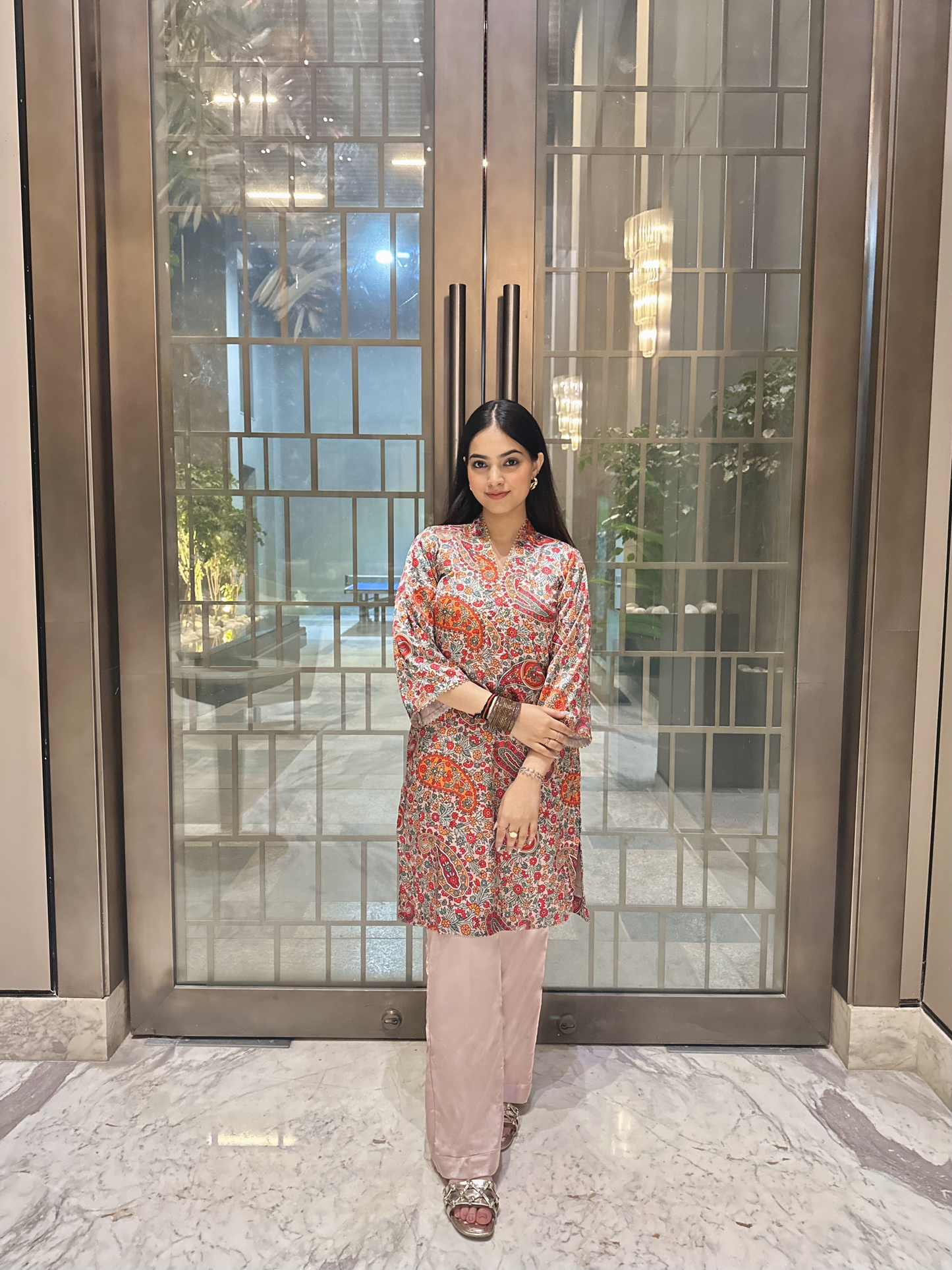 Sunset Paisley Coord Set