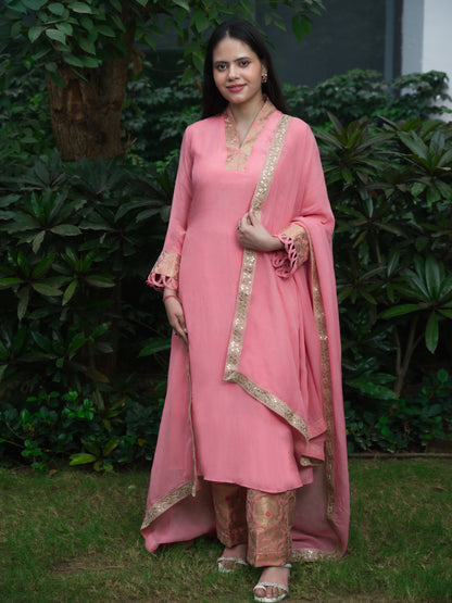 Noor Brocade Suit Set