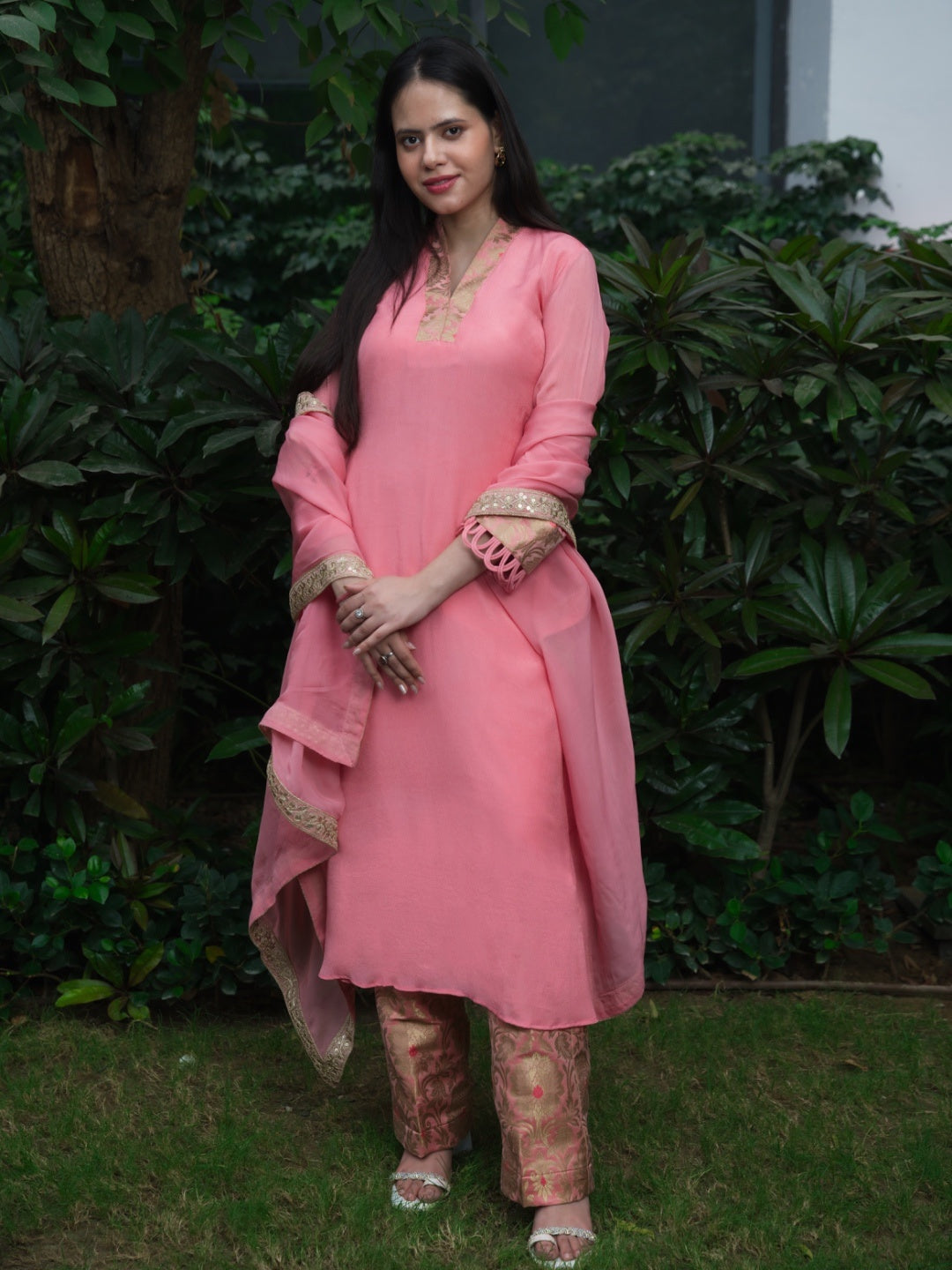 Noor Brocade Suit Set