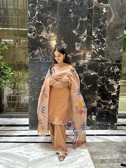 Peach Petal Suit Set