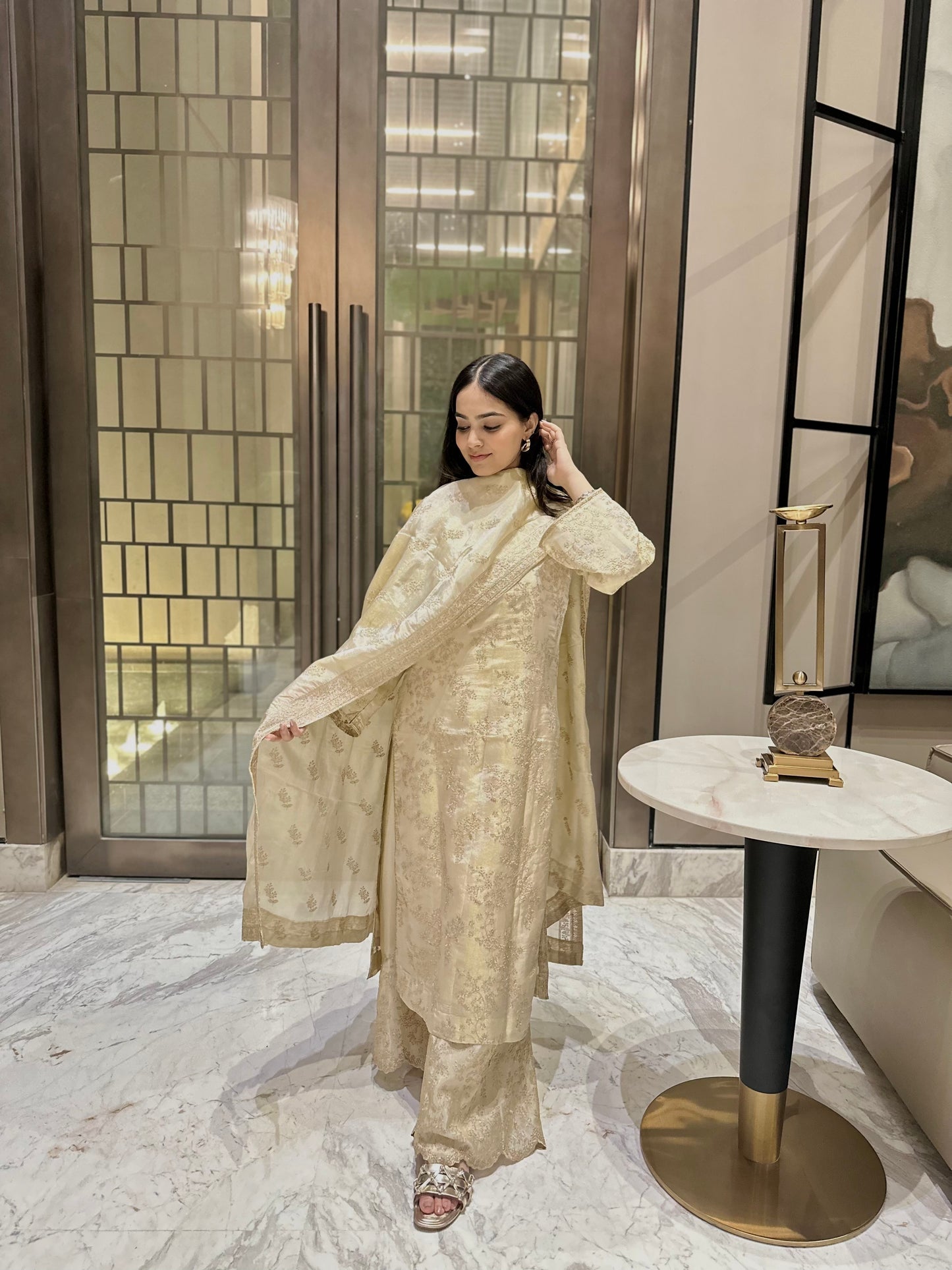 Ivory Bliss Suit Set